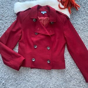 Studio London Wool Double-Breasted Jacket